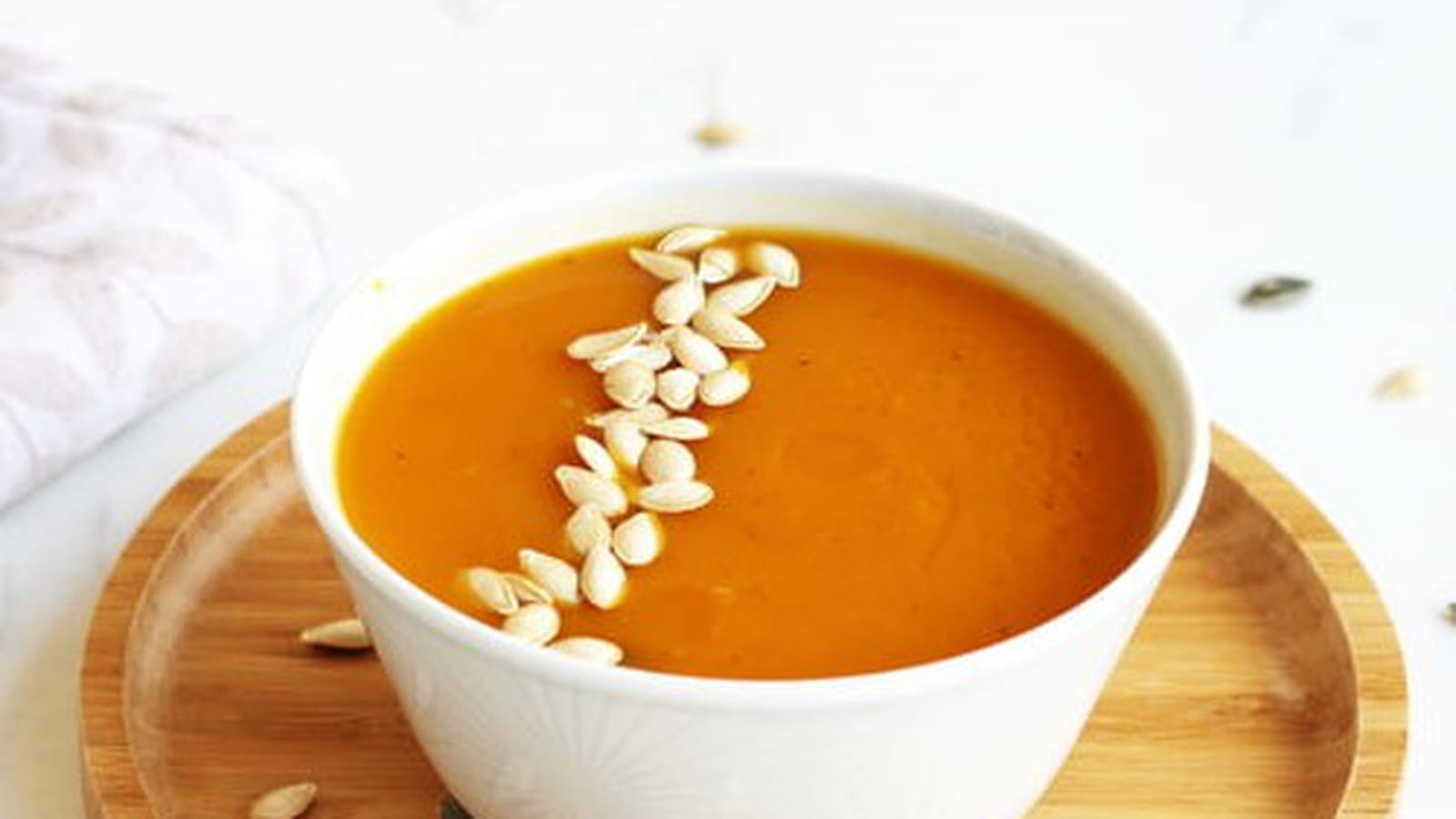 Soupe de butternut au curry