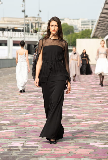 Look 44&nbsp;du d&eacute;fil&eacute; Chanel haute couture automne-hiver 2023-2024