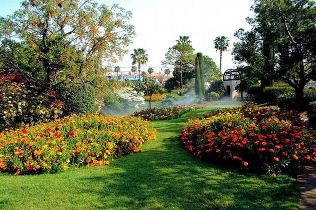 Un parc méditerranéen