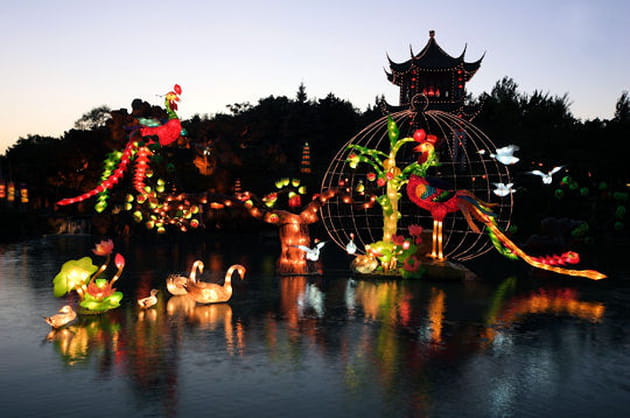 Les lanternes de soie