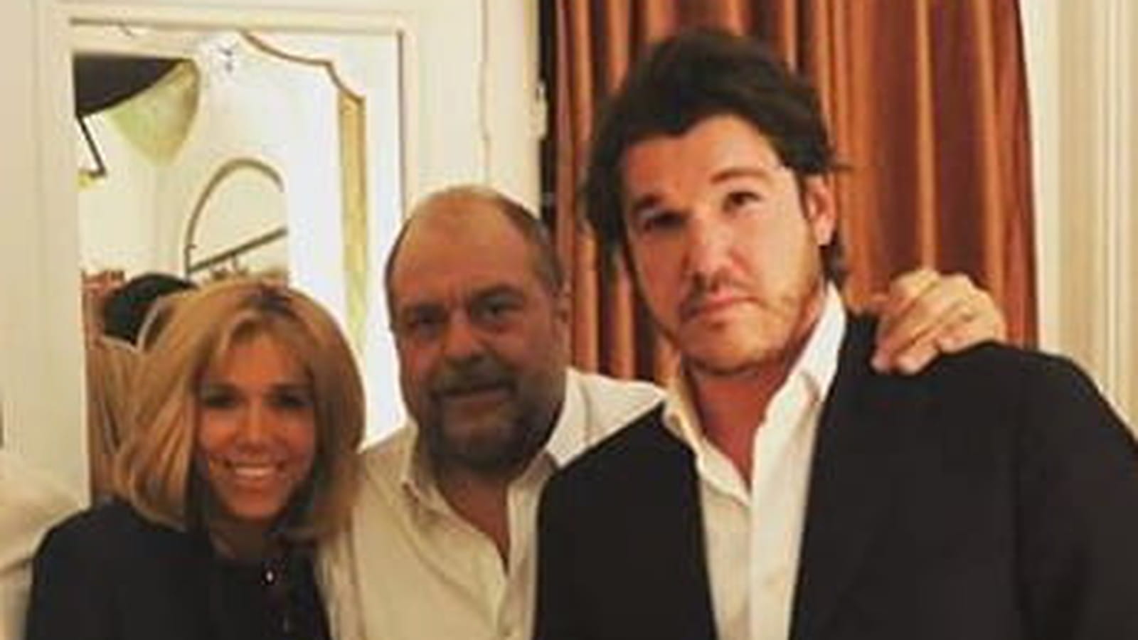 Éric Dupond-Moretti et Brigitte Macron 