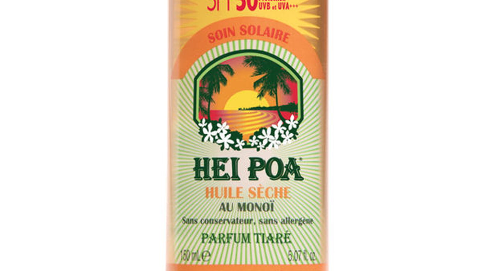Huile sèche de Monoï Hei Poa