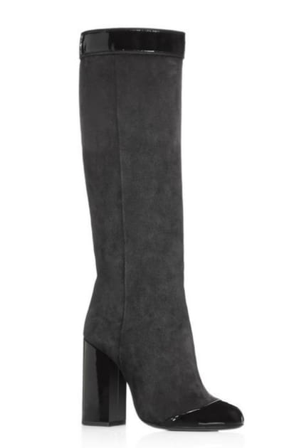 Bottes bi-matière de Lanvin