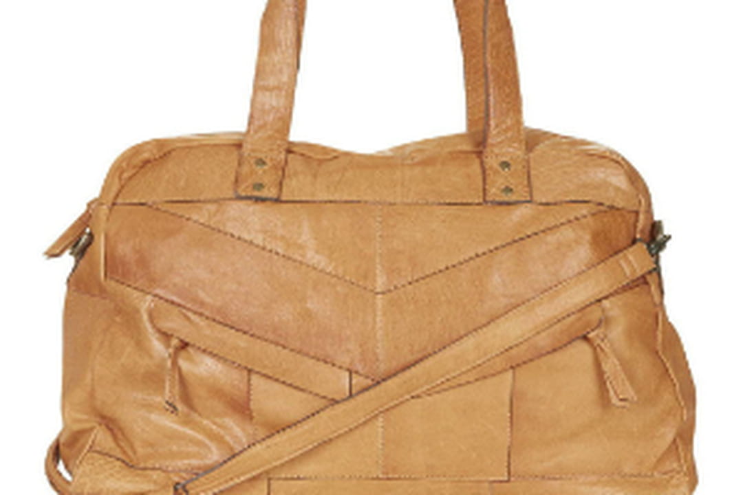OH MY BAG – Grand sac marron cognac en cuir souple MISS STORM