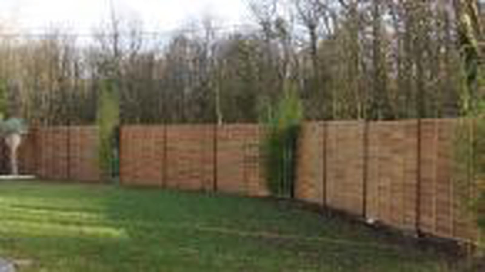 Palissade en bois