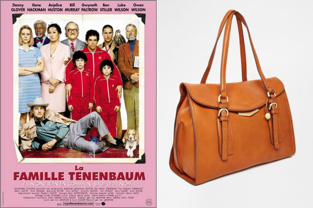 Un sac à main façon Margot Tenenbaum dans "La Famille Tenenbaum"