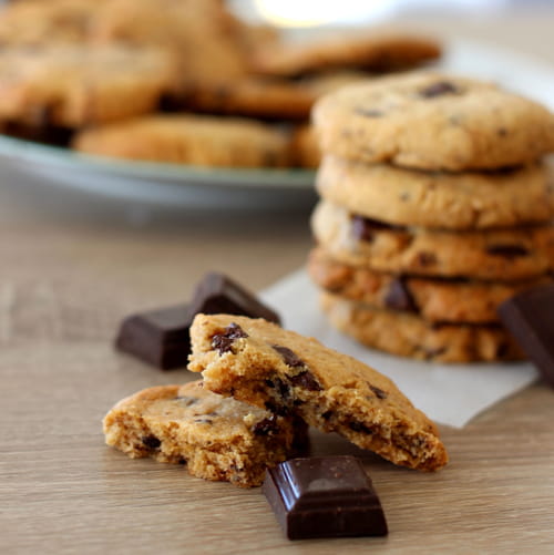 Cookies au beurre de cacahuète et Chocolat Noir (Cookie)