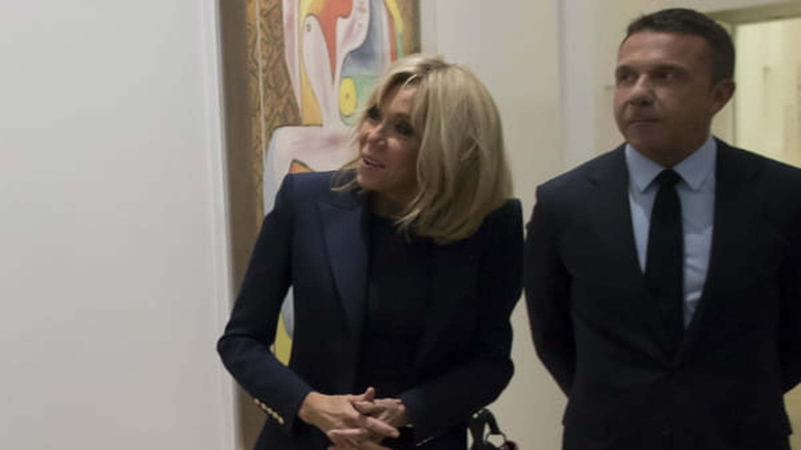 Brigitte Macron le 8 octobre 2017