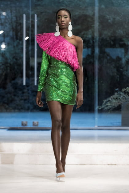 D&eacute;fil&eacute; Imane Ayissi haute couture printemps-&eacute;t&eacute; 2022