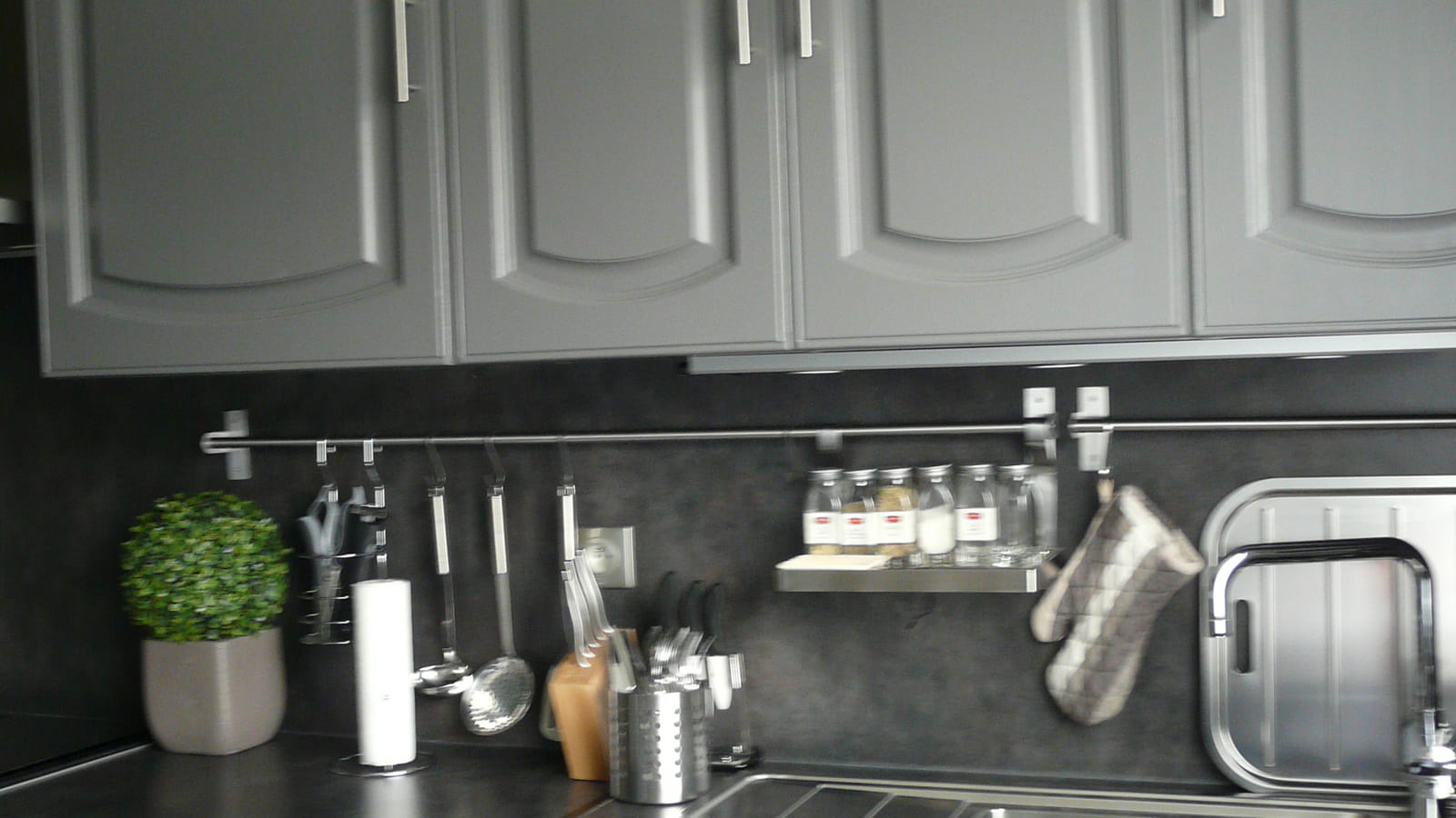 Le gris en cuisine