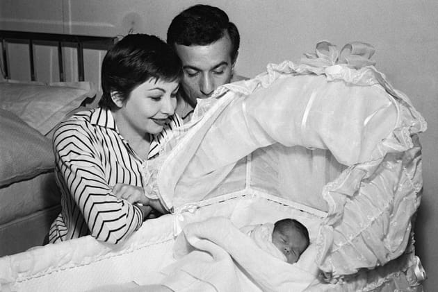 Zizi Jeanmaire et Roland Petit : heureux parents de Valentine