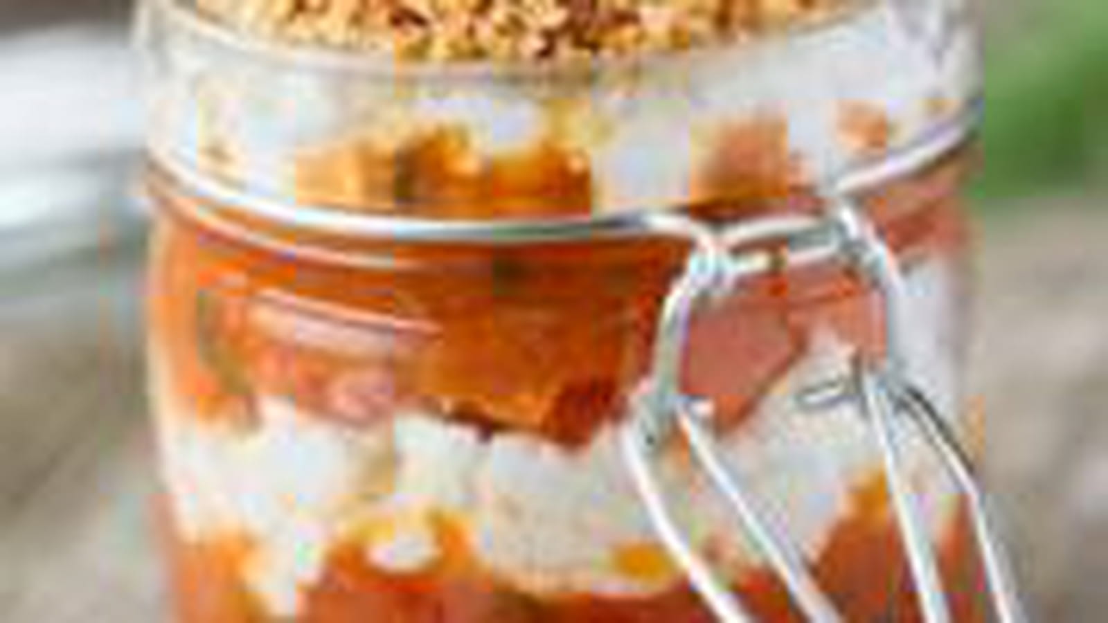 Petit crumble tomates et chèvre frais