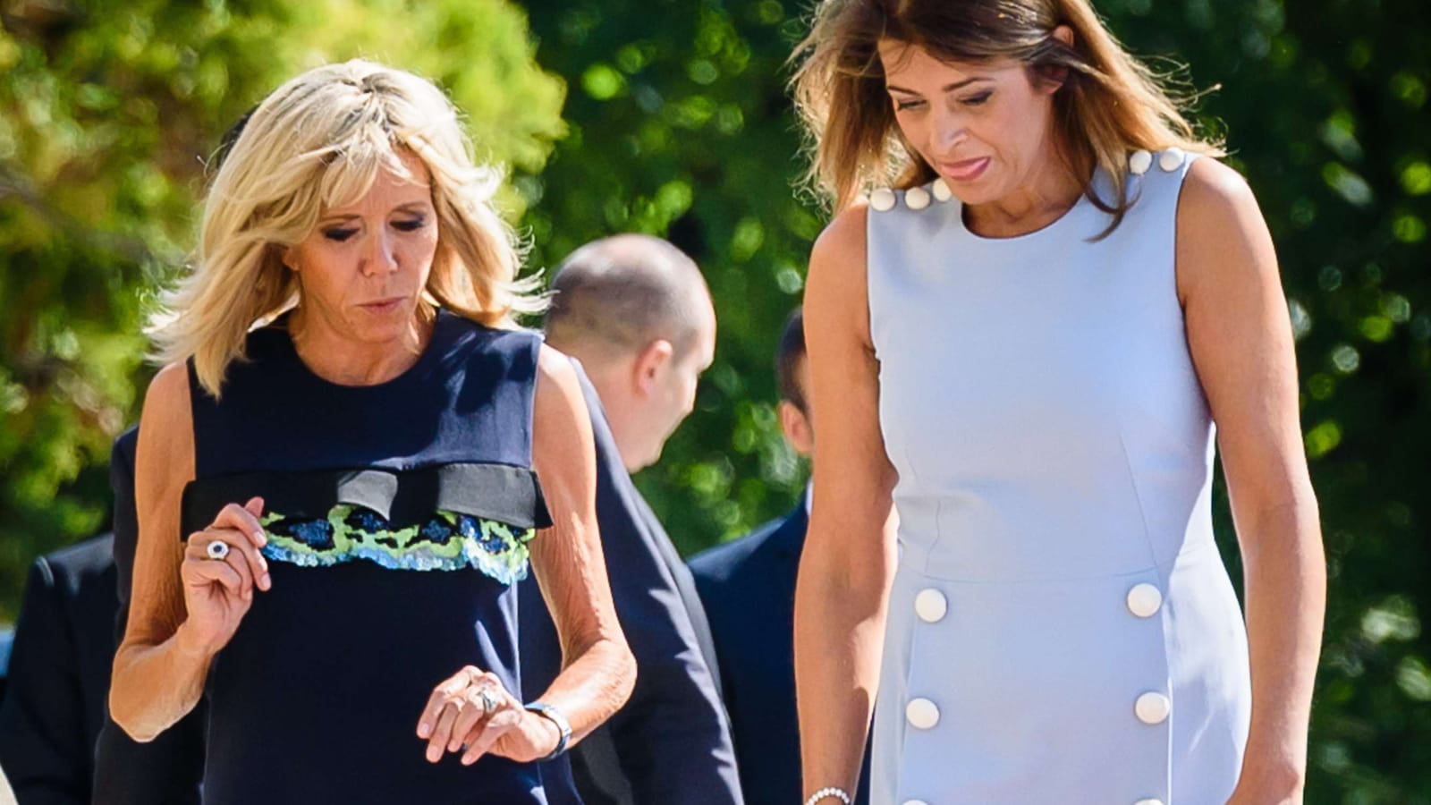 Brigitte Macron le 25 août 2017