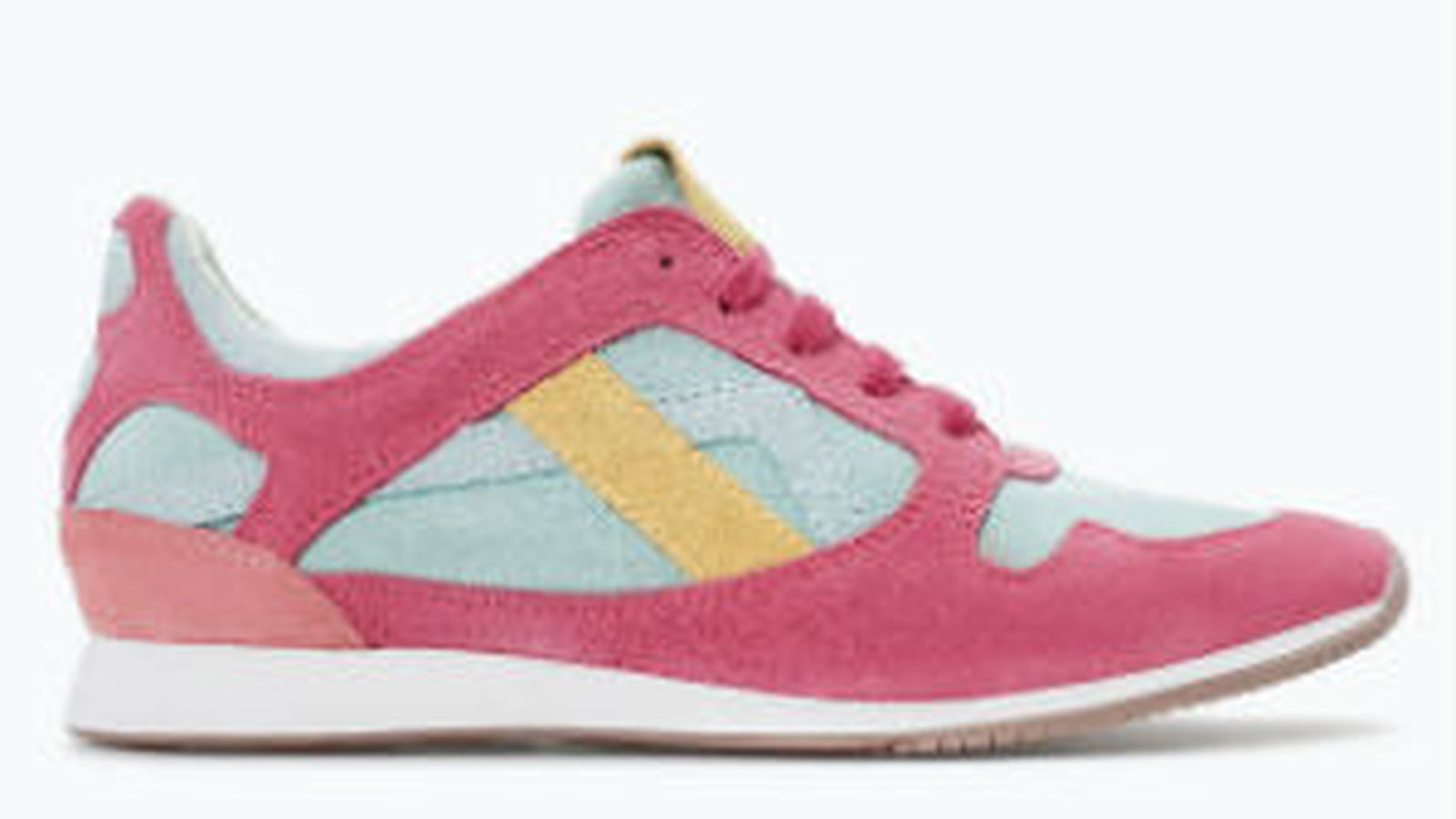Les baskets colorées