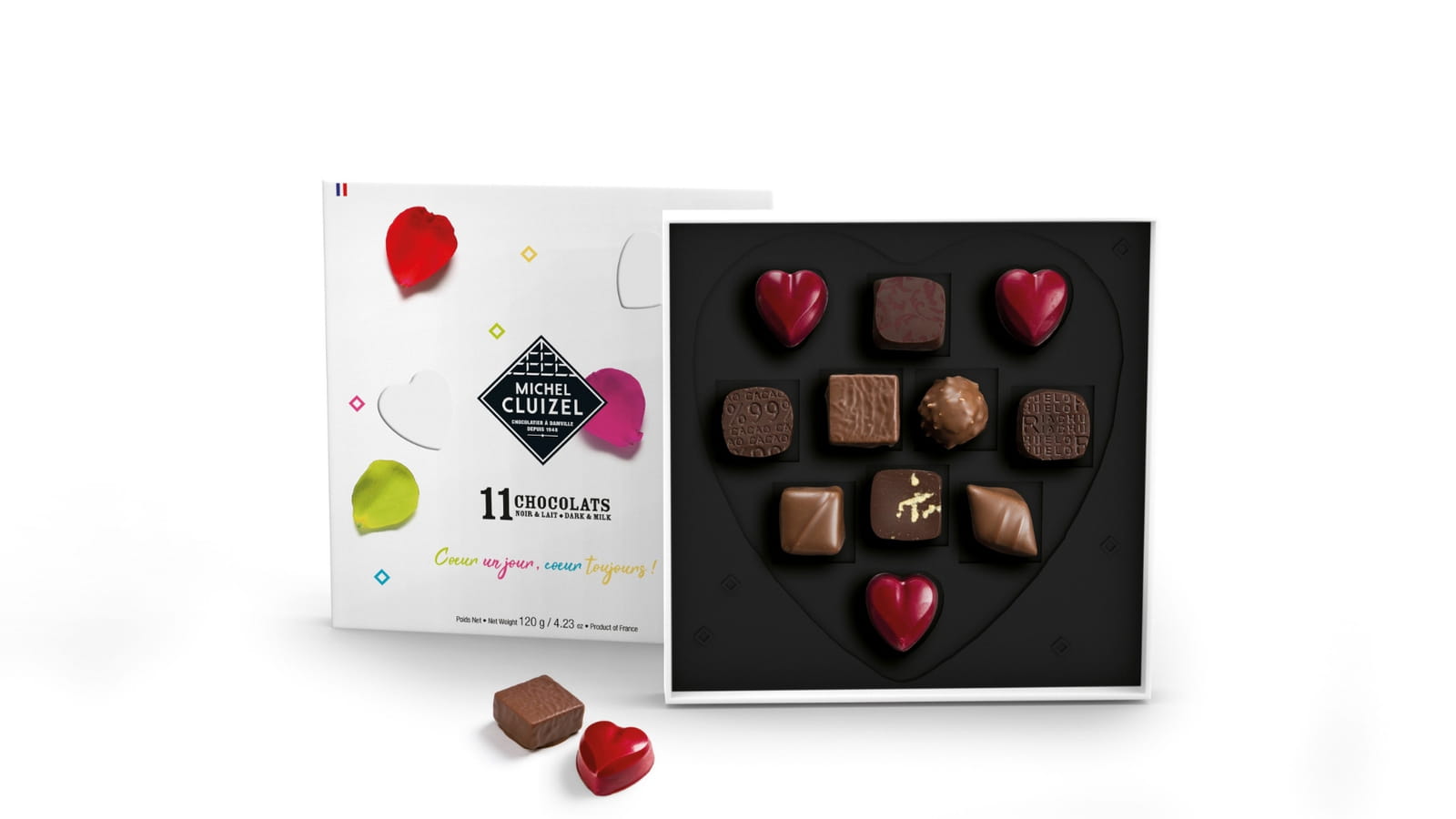 Le coffret Coeur Pop n°11 de Michel Cluizel