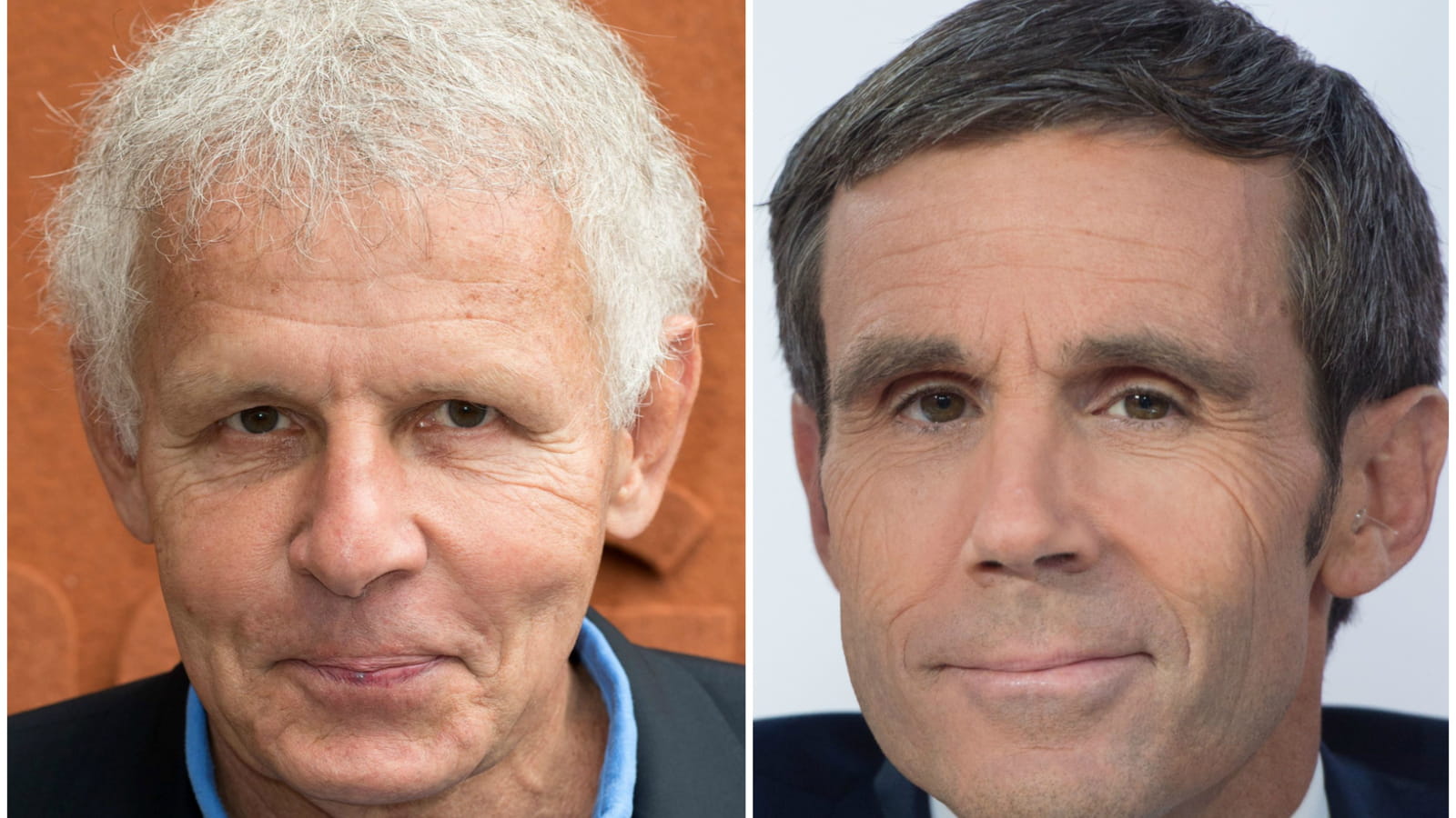 Patrick Poivre d’Arvor et David Pujadas 
