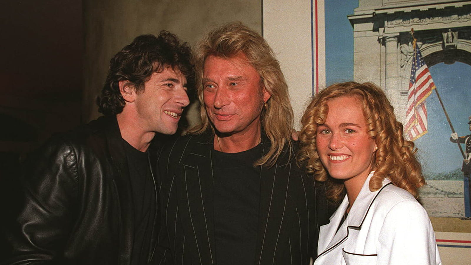 Patrick Bruel, Johnny et Laeticia Hallyday
