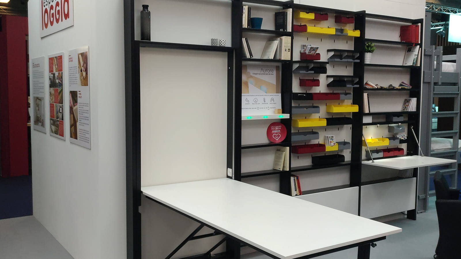 Module rangement/table d'Espace loggia