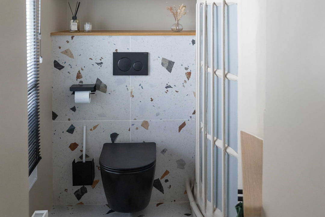 here are ideas for transforming your toilet without breaking everything
