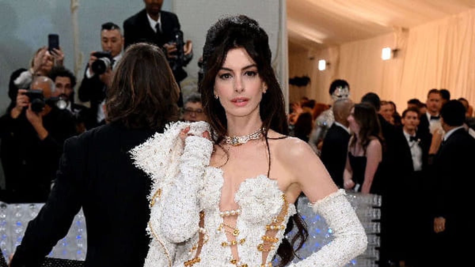 Anne Hathaway le 1er mai 2023