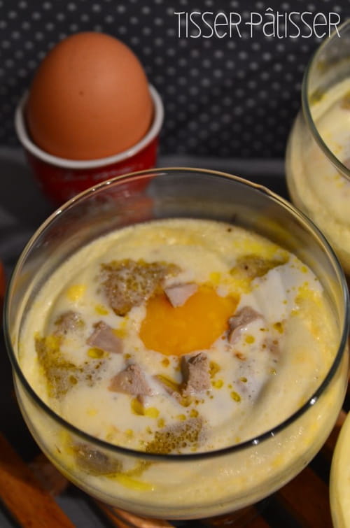 Oeuf cocotte au foie gras