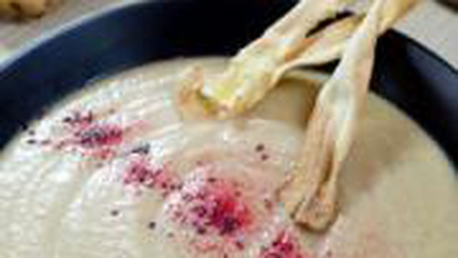 Velouté de panais et dattes