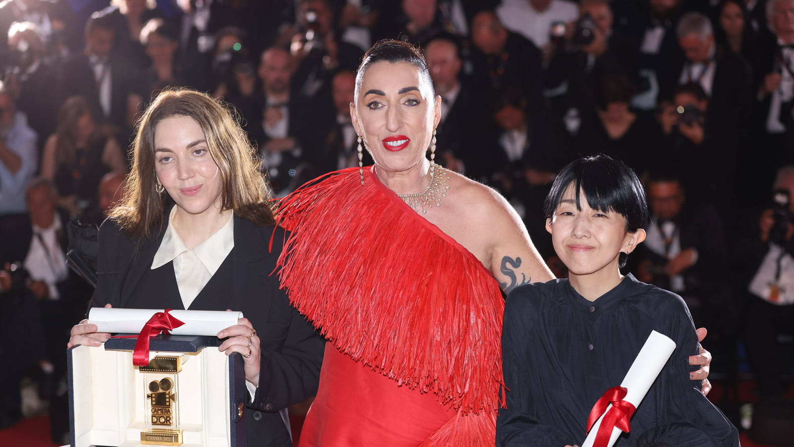 Gina Gammell, Rossy de Palma et Chie Hayakawa