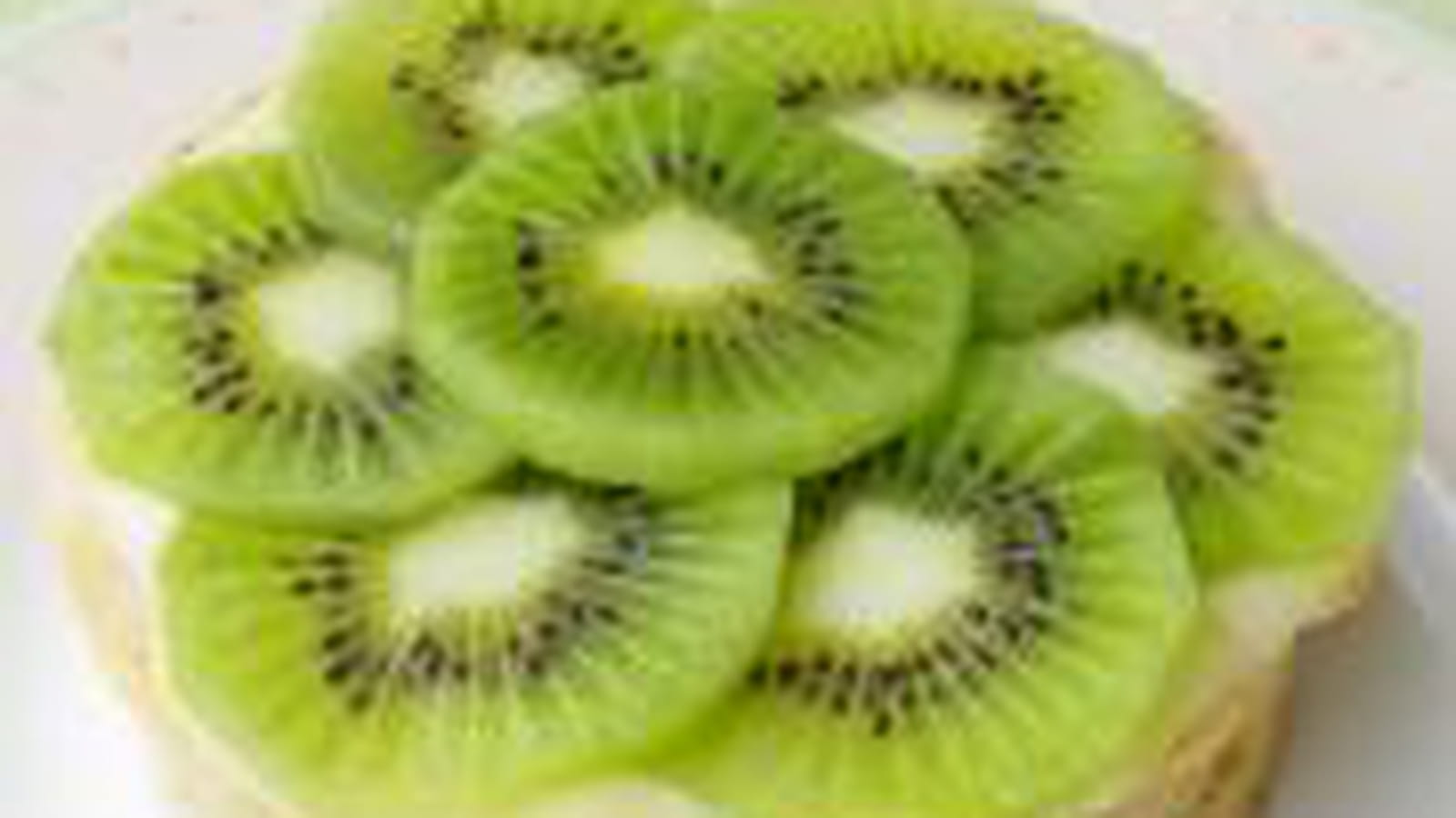 Tarte exotique au kiwi