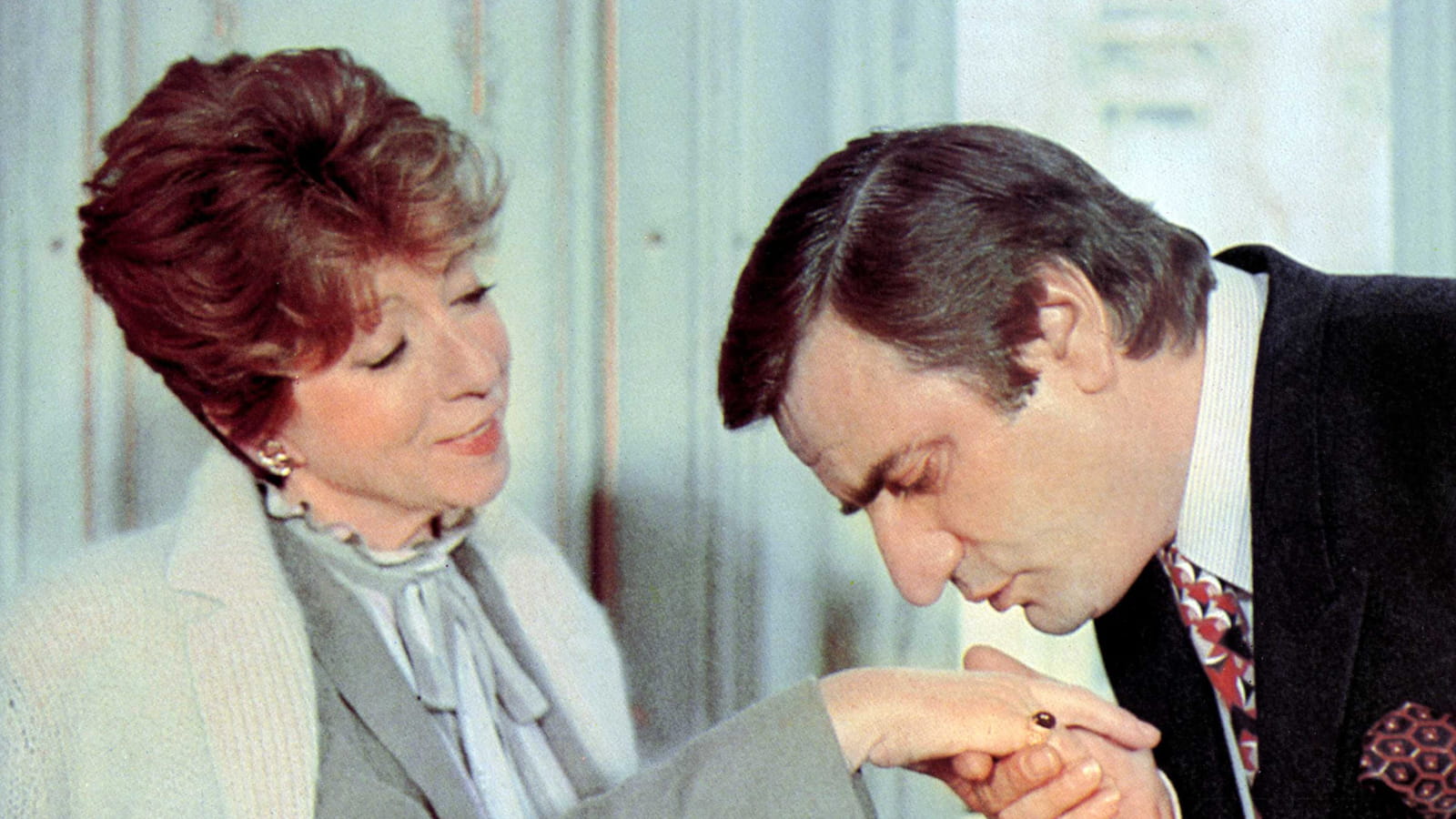 Marthe Mercadier et Aldo Maccione