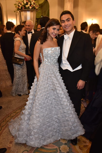 Laila Blavatnik et son cavalier Son Altesse S&eacute;r&eacute;nissime le prince Philippe Emmanuel de Croy Solre