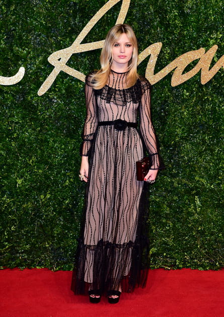 Georgia May Jagger aux British Fashion Awards 2015