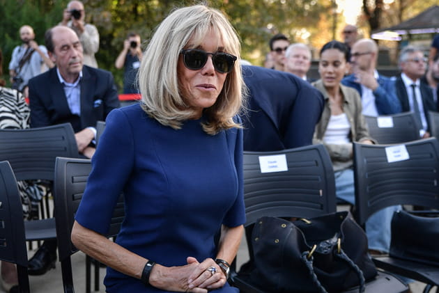 Brigitte Macron débarque en voisine pour Line Renaud