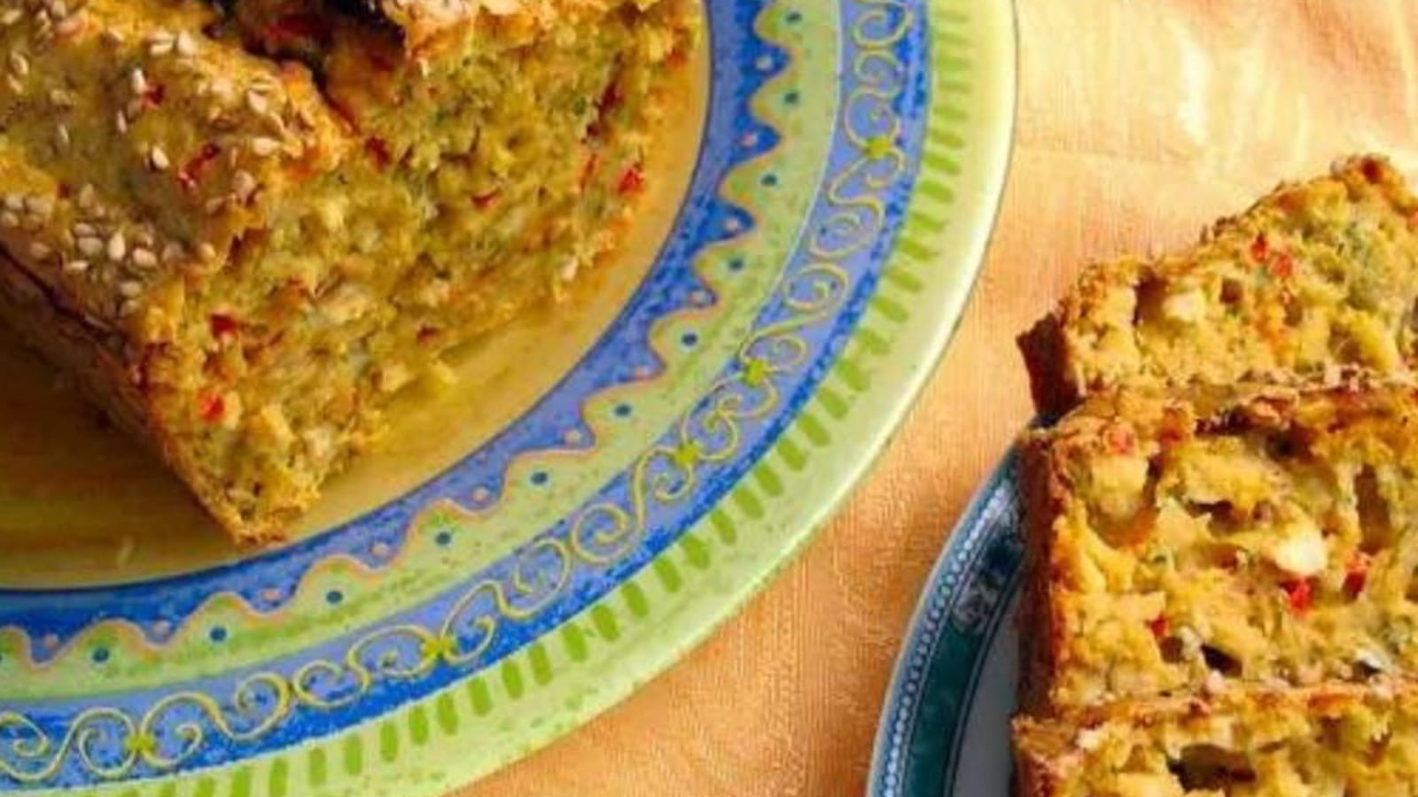 Cake au poulet curry