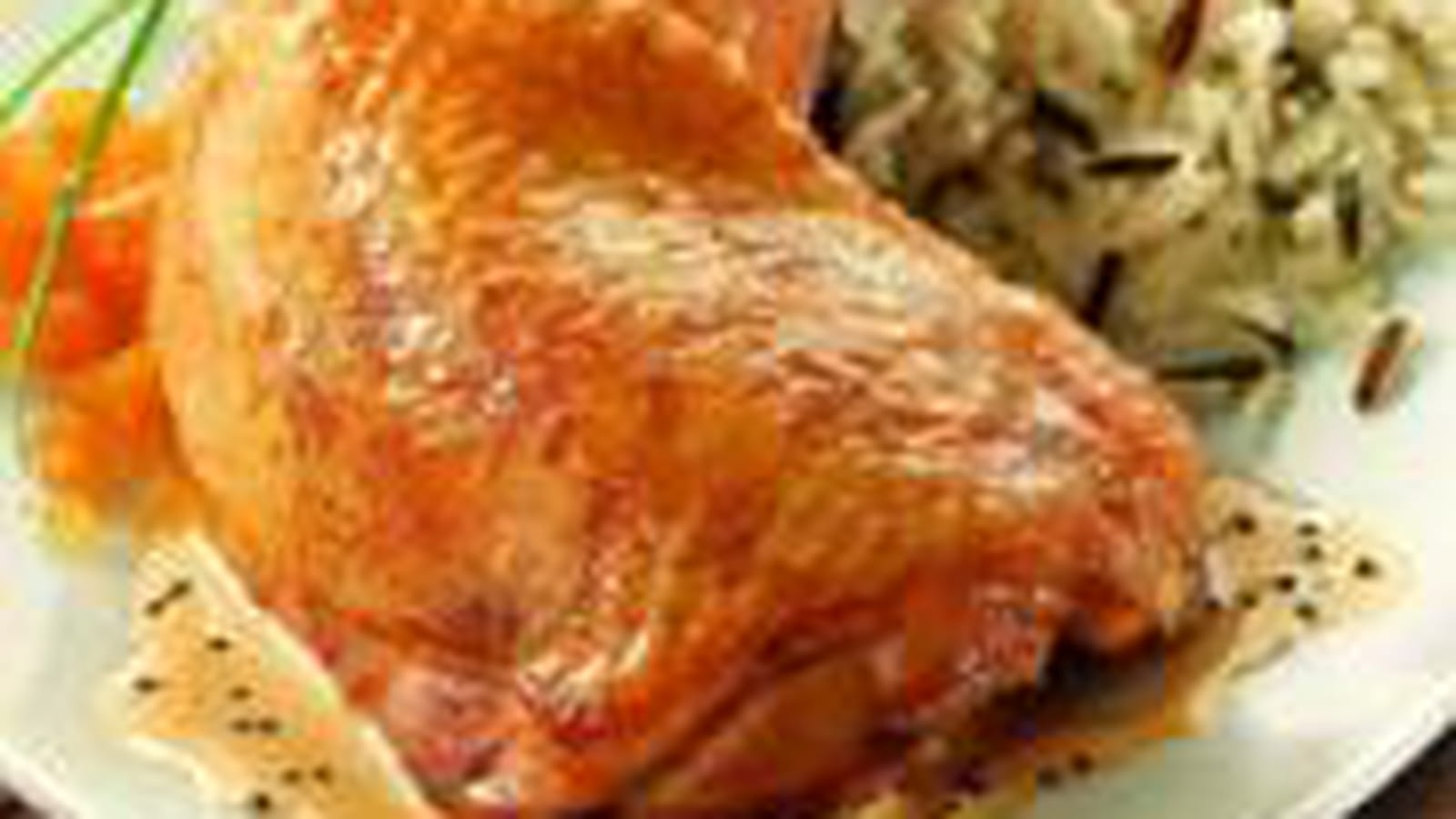 Poulet au riz sauvage