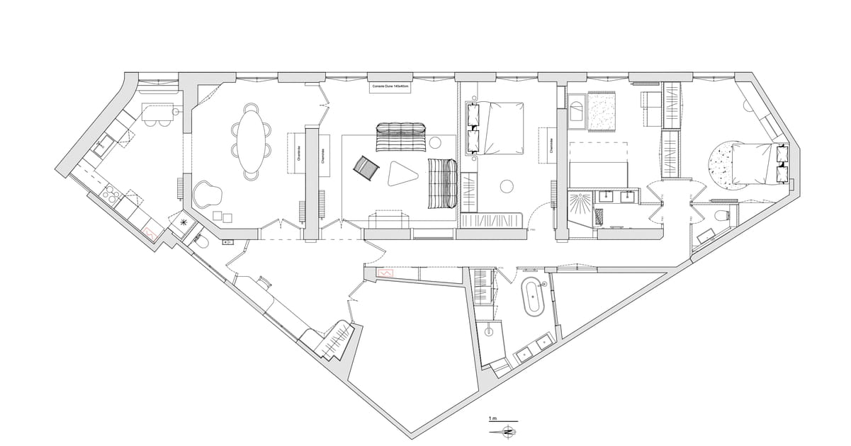 Le plan apr&egrave;s travaux