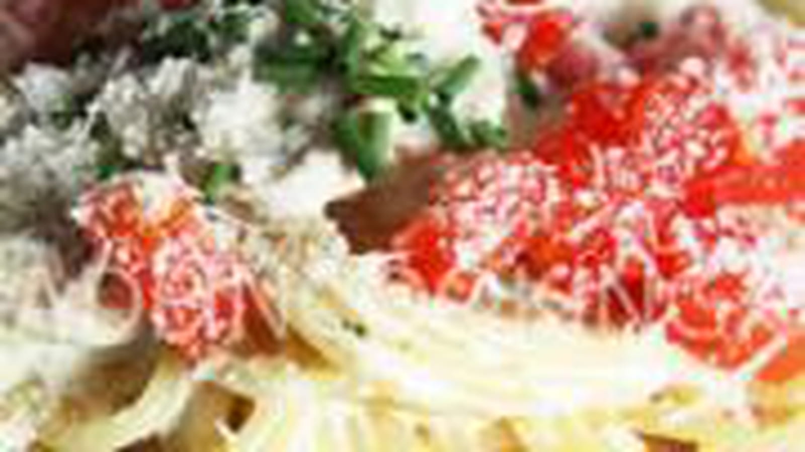 Spaghetti à la crème