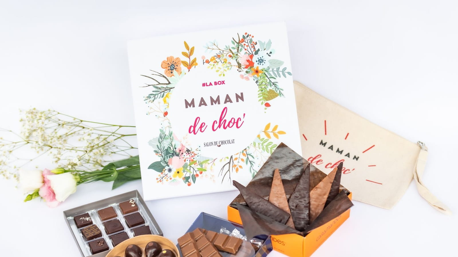La box "Maman de choc" du Salon du Chocolat