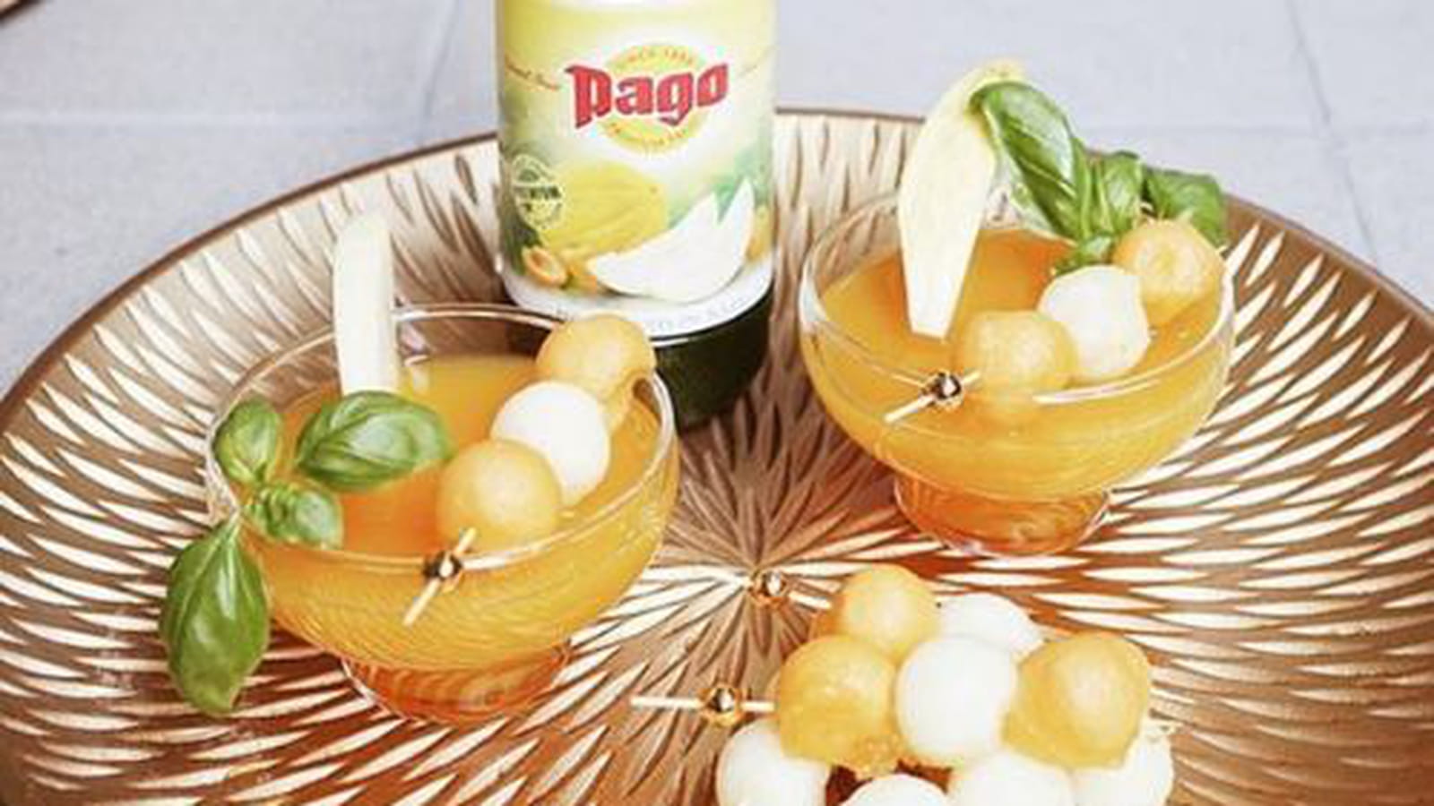 Cocktail sensation Pago Melon Fruits du Soleil