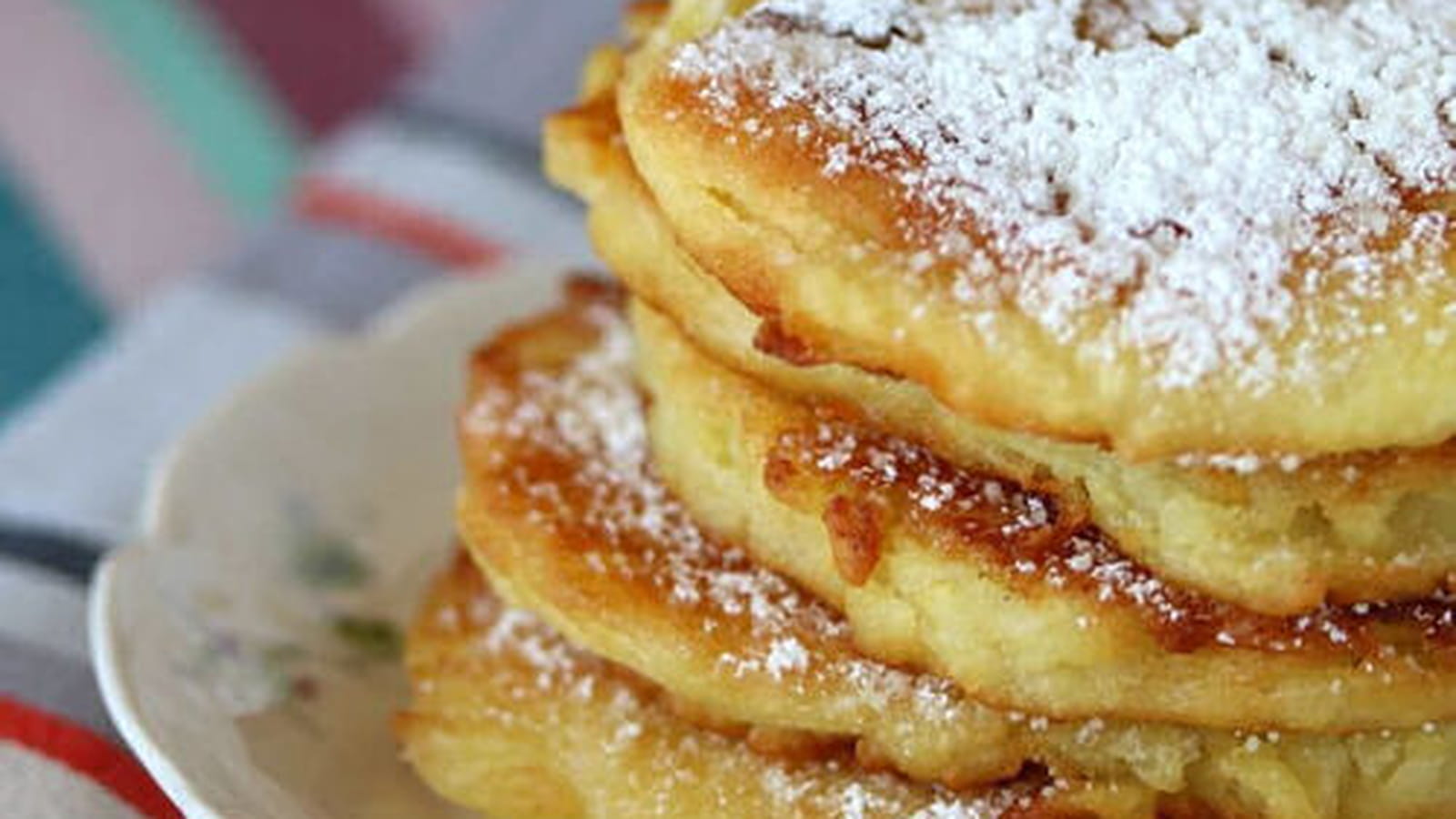 Beignets aux pommes en galettes