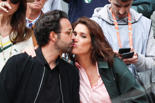 Laurie Cholewa roucoule avec son mari Greg Levy à Roland-Garros