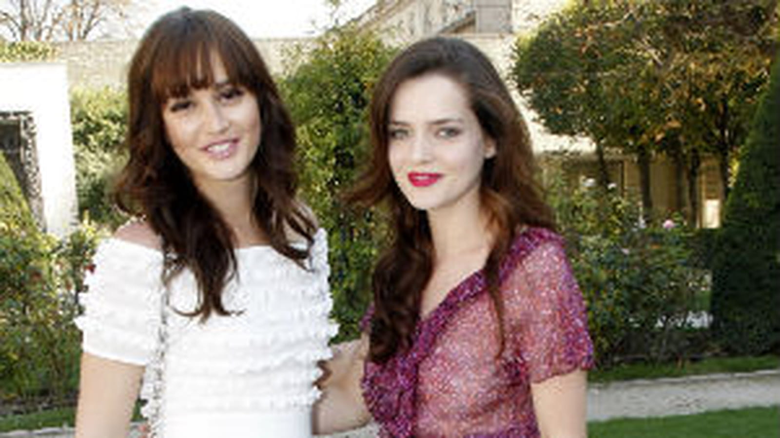 Leighton Meester et Roxane Mesquida