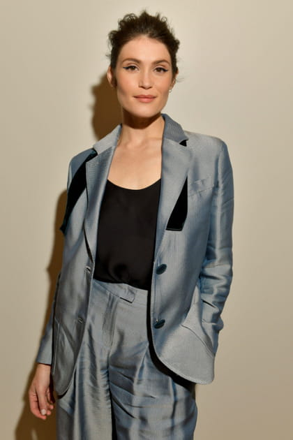 Gemma Arterton au d&eacute;fil&eacute; Giorgio Armani