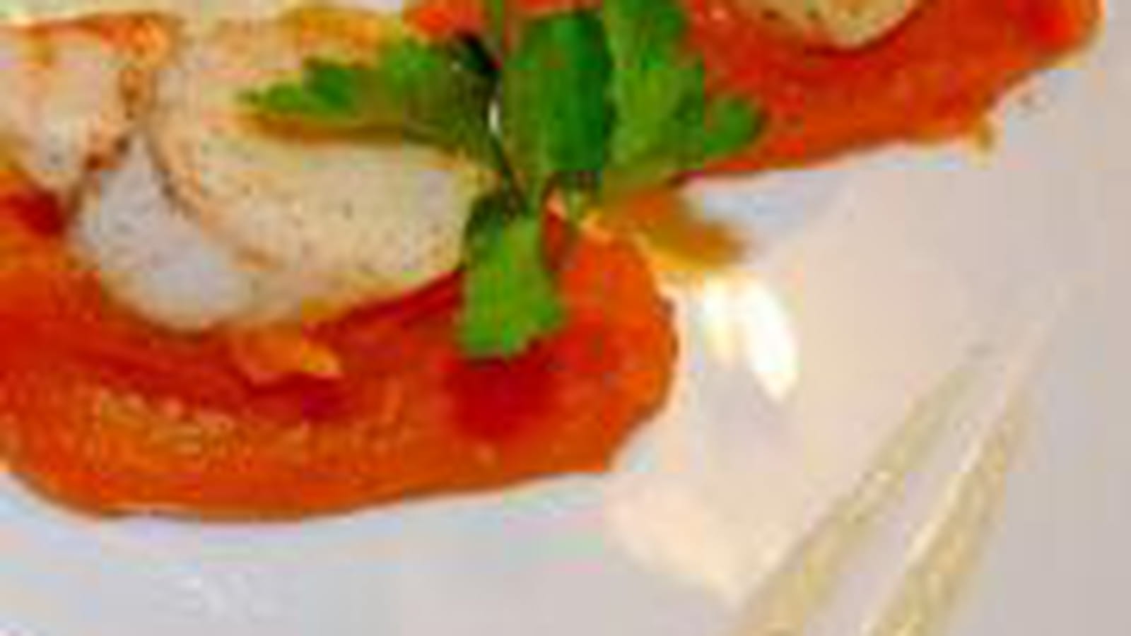 St-Jacques et purée de patate douce 