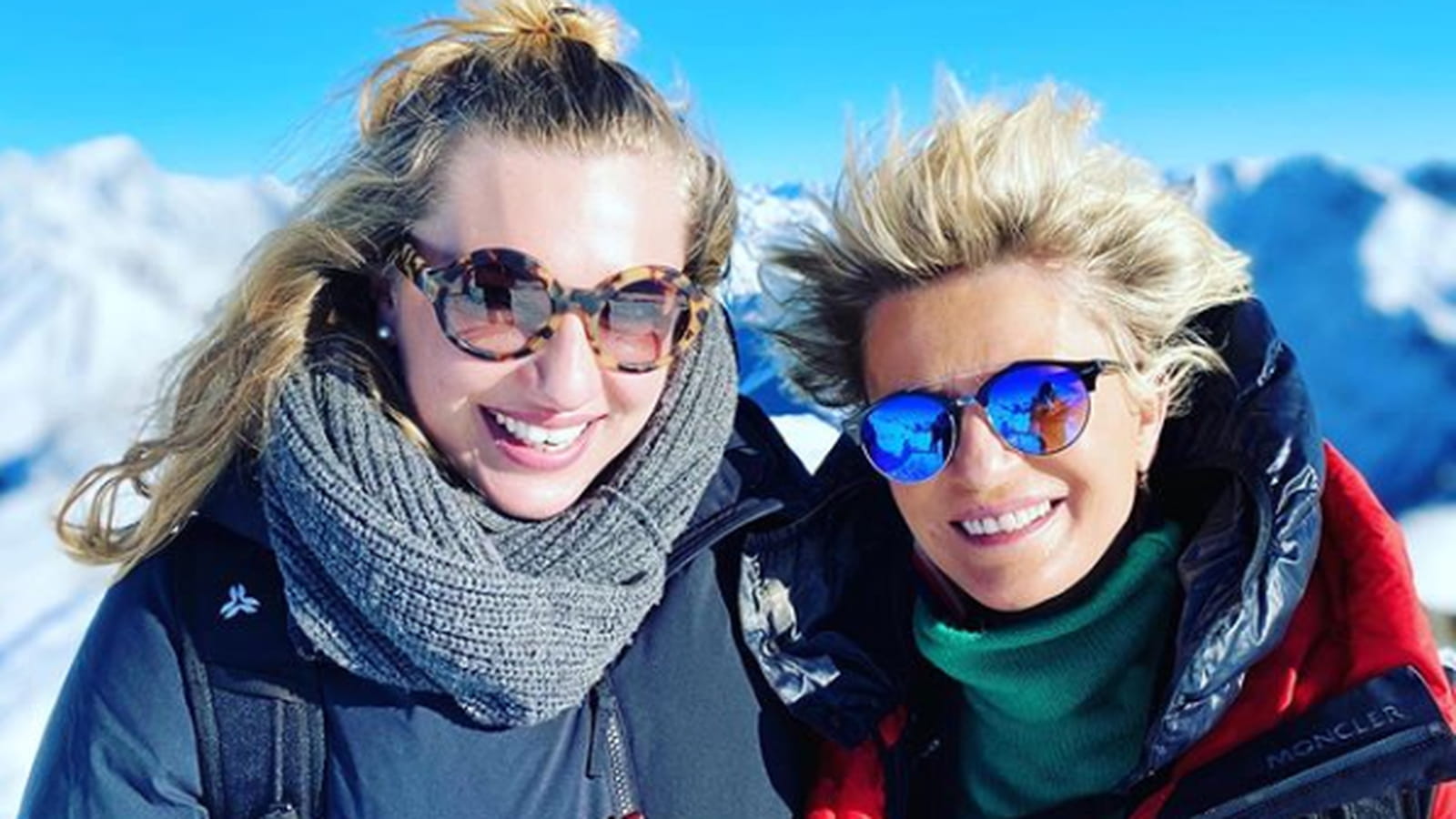 Valentine Sled et Sophie Davant