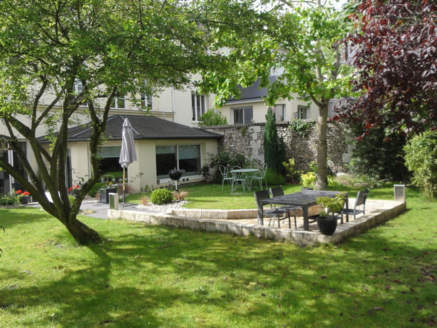 Un jardin bien entretenu