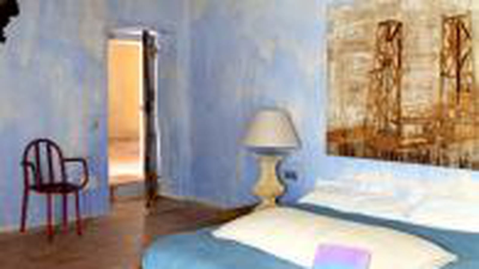 Chambre bleue