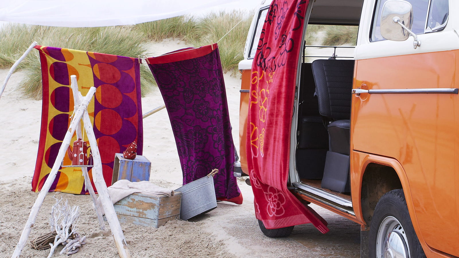 Draps de plage d'Essix