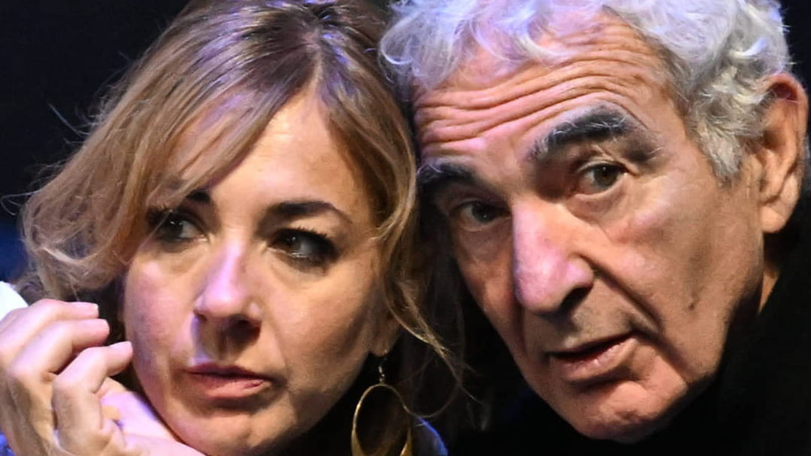 Raymond Domenech et sa compagne