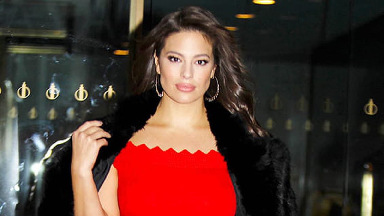 Ashley Graham le 9 décembre 2016
