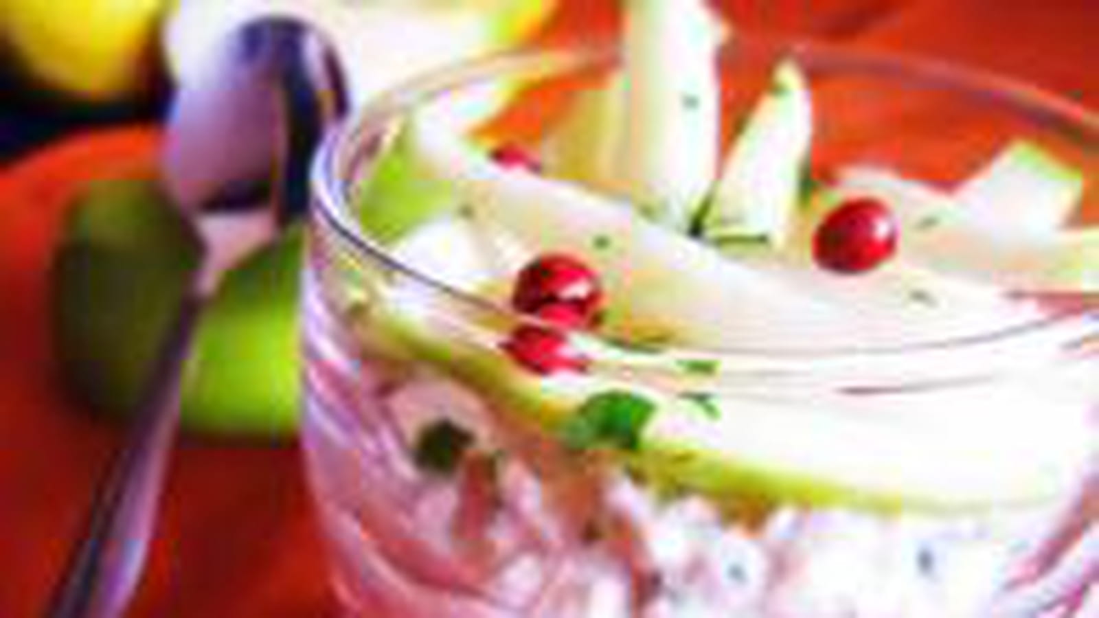 Verrines thon et pommes